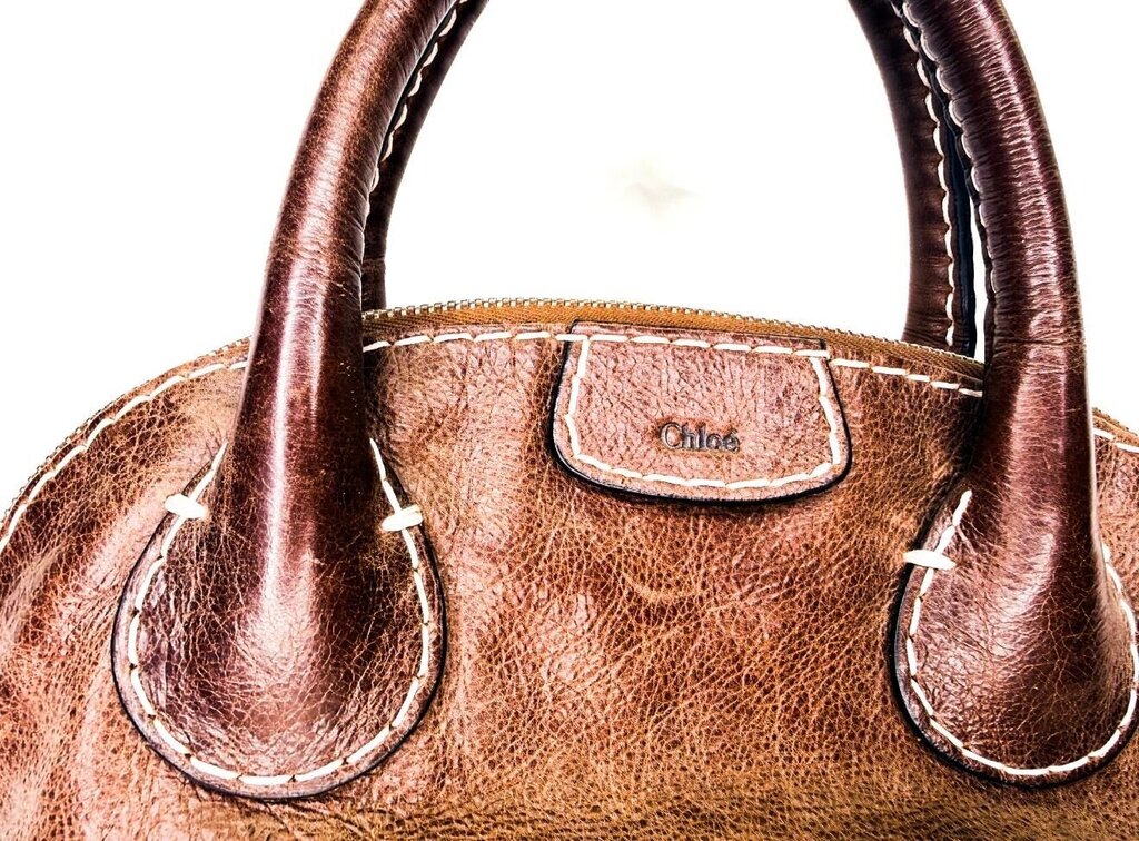 Chloé Brown Leather Handbag