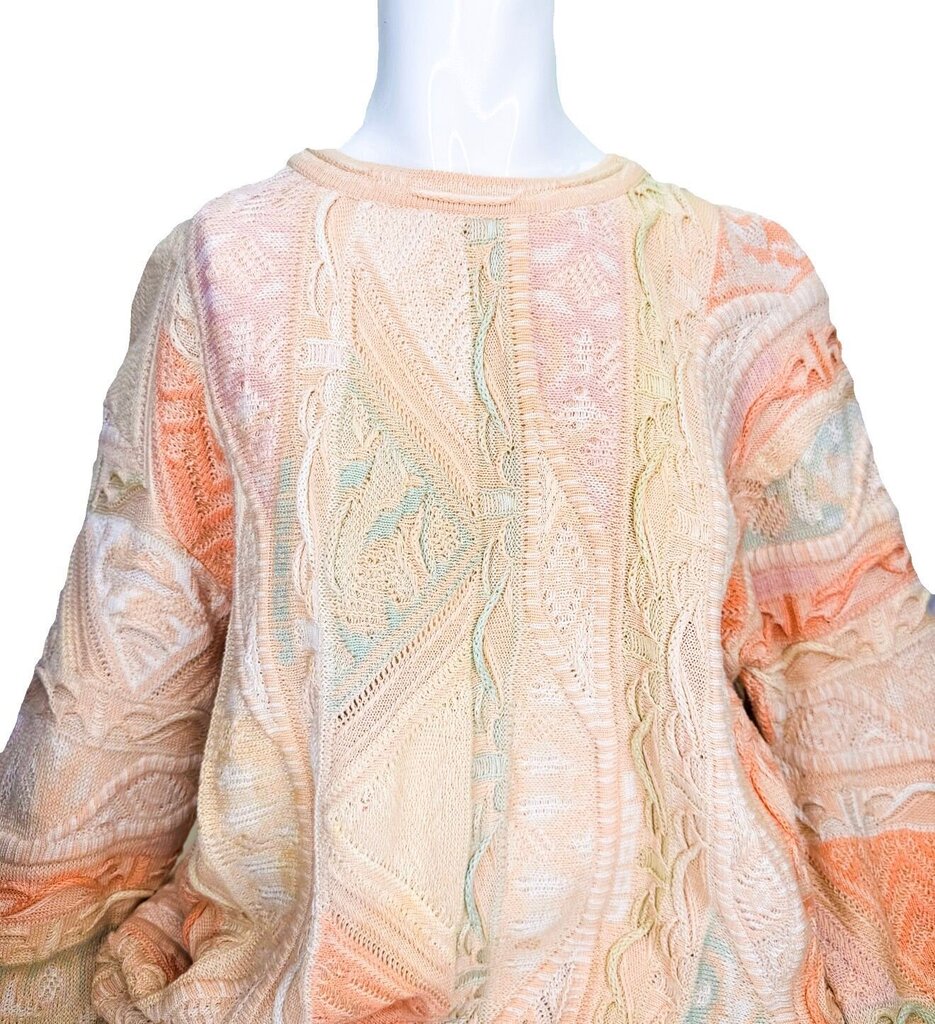 Multicolor Crochet Detailed Knit Sweater