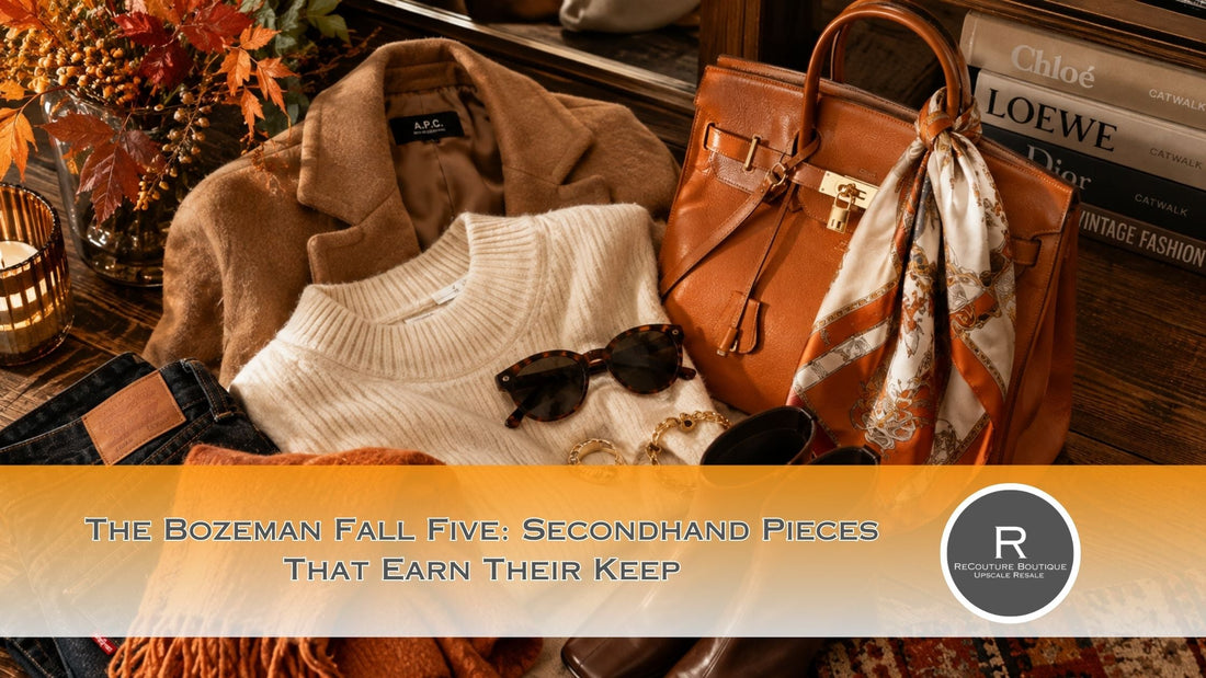 The Bozeman Fall Five: Secondhand Pieces That Earn Their Keep
