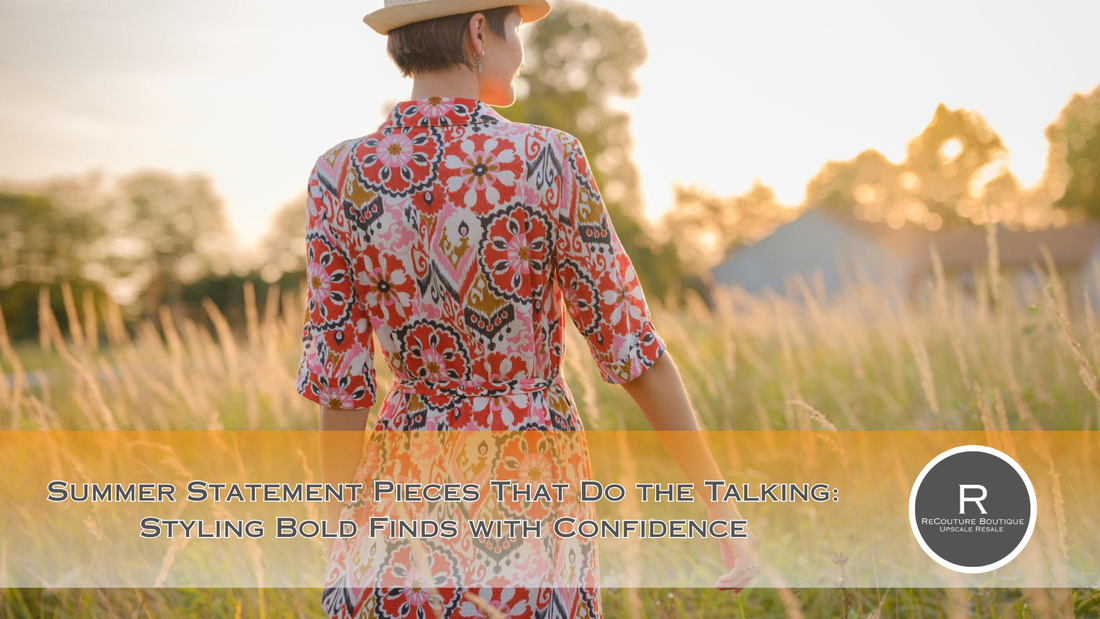 Summer Statement Pieces That Do the Talking: Styling Bold Finds with Confidence