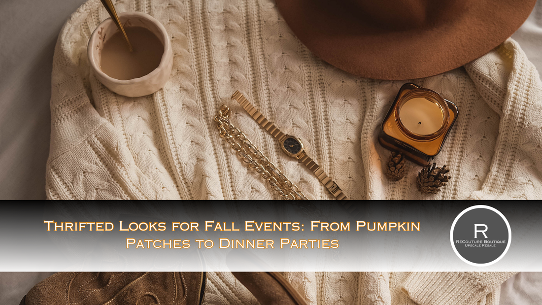 Thrifted Looks for Fall Events: From Pumpkin Patches to Dinner Parties