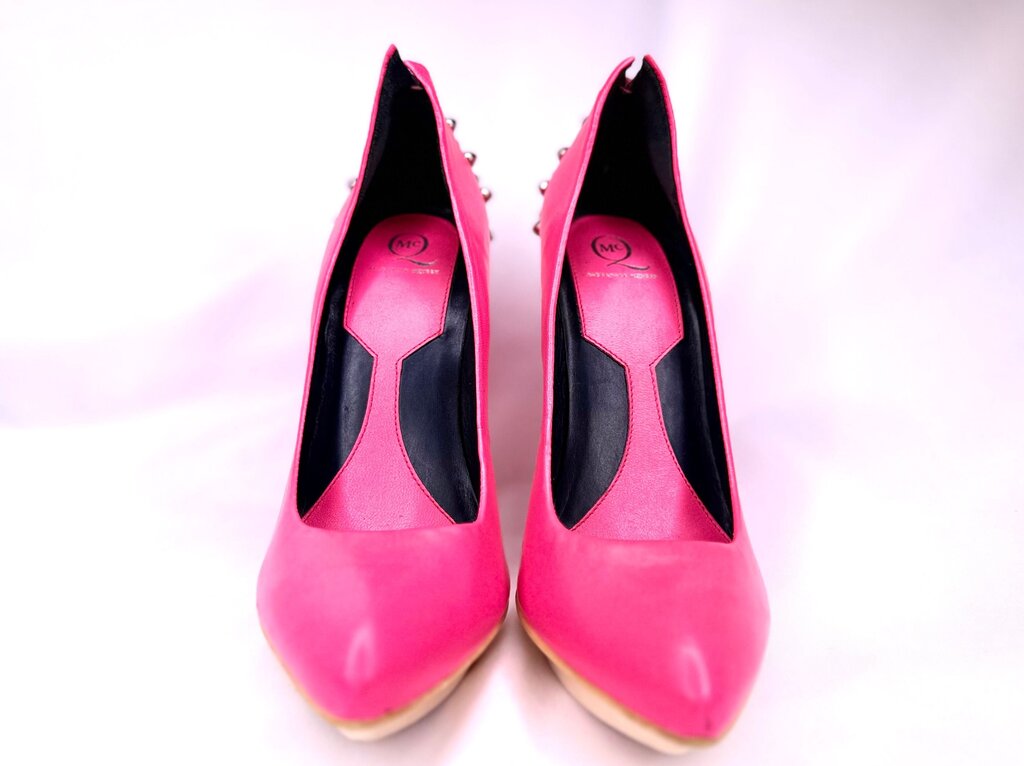 Alexander McQueen Hot Pink Heels