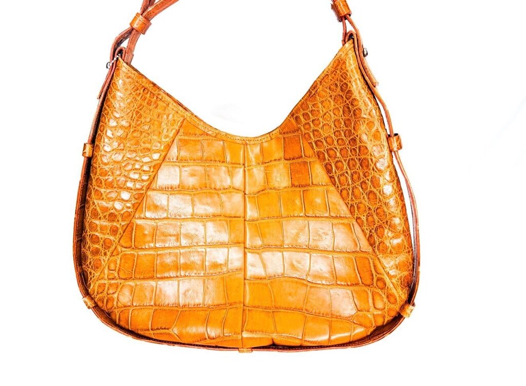 Vintage Puruti Alligator Shoulder Bag