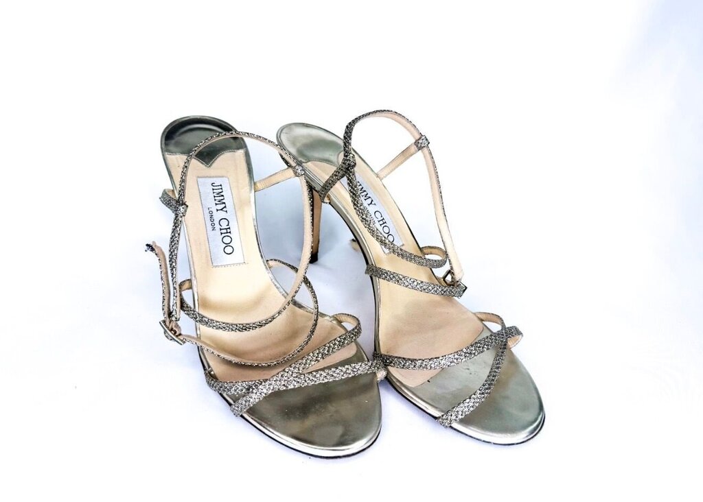 Jimmy Choo Strappy High Heel Sandals