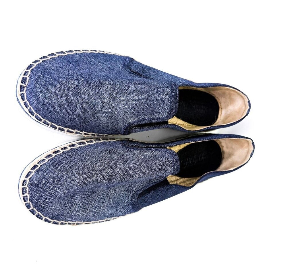 Jimmy Choo Denim Slip-On Shoes